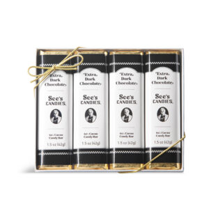 Extra Dark Chocolate Candy Bars